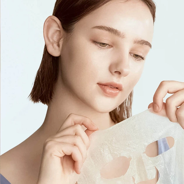 Успокаивающая тканевая маска с полынью AXIS-Y Green Vital Energy Complex Mask 27 мл - изображение 4