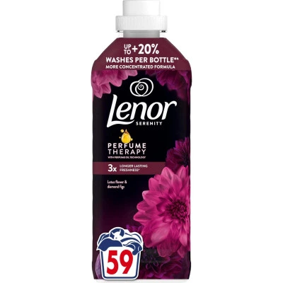 Кондиціонер для білизни Lenor Квітка лотоса та діамантовий інжир 1.239 л - Фото 1 Кондиціонер для білизни Lenor Квітка лотоса та діамантовий інжир 1.239 л - зображення 1