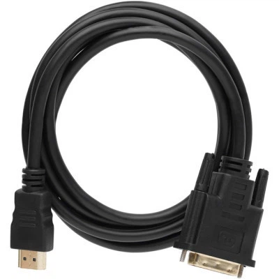 Кабель мультимедійний HDMI M to DVI M 1.8m 24+1pin Dynamode - зображення 2