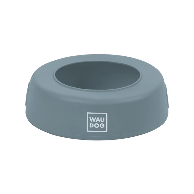 Складная миска-непроливайка для собак WAUDOG Silicone 750 мл 15,5 см серая - Фото 1 Складная миска-непроливайка для собак WAUDOG Silicone 750 мл 15,5 см серая - изображение 1