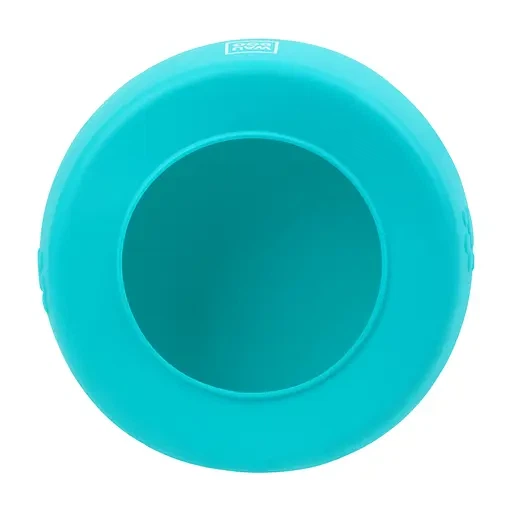 Складана миска-непроливайка для собак WAUDOG Silicone 1 л 18,5 см блакитна - зображення 3