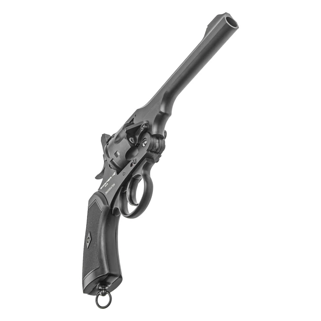 Револьвер CO₂ пневматический Borner W&S Black (BB Webley Scott) - изображение 8
