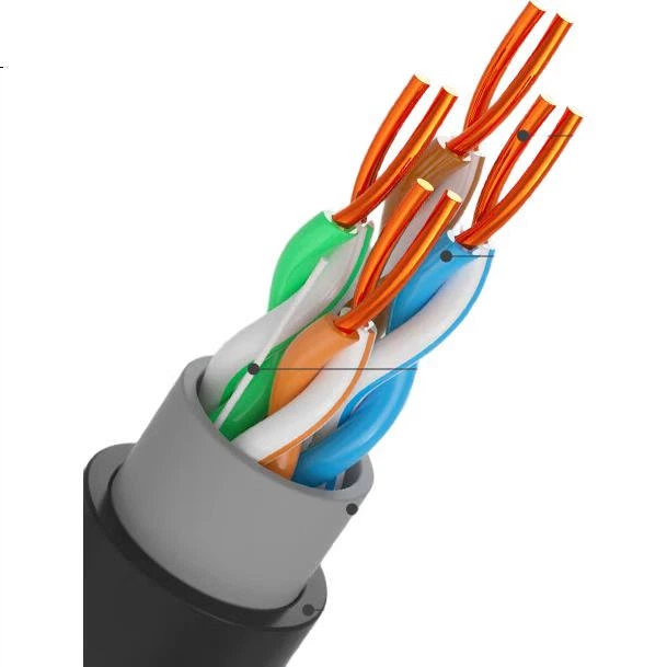 Патч-корд HAILE HT-7508-15M Cat 6 мідь зовнішній 1 Гбіт/с 15 м Чорний - Фото 1 Патч-корд HAILE HT-7508-15M Cat 6 мідь зовнішній 1 Гбіт/с 15 м Чорний - зображення 1