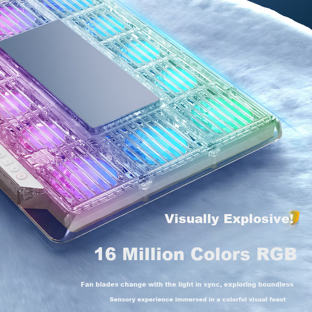 Охолоджуюча підставка для ноутбука ICE COOREL Q8 (I7400MM2) - зображення 7