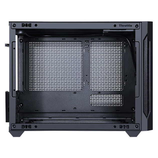 Игровой и офисный корпус для настольного компьютера SAMA Creative Air Black с сетчатой вентиляцией с трех сторон, разборной конструкцией, поддержкой материнских плат MATX и блоков питания ATX, двумя портами USB 3.0 и пылезащитной верхней панелью. - изображение 10