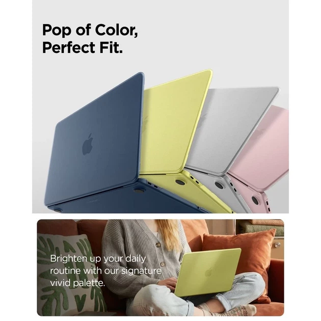 Чехол Spigen AirSkin для MacBook Neo 13 2026 Frost Citrus (ACS11544) - Фото 7 Чехол Spigen AirSkin для MacBook Neo 13 2026 Frost Citrus (ACS11544) - изображение 7