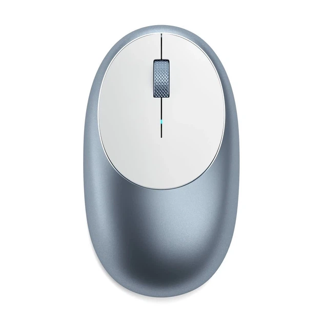 Мишка бездротова Satechi M1 1200 dpi Bluetooth Blue (5903396346330) - Фото 1 Мишка бездротова Satechi M1 1200 dpi Bluetooth Blue (5903396346330) - зображення 1
