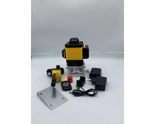 Лазерный уровень Laser Level ЖЕЛТЫЙ 2 АКБ (YELLOW) в СУМКЕ - изображение 3