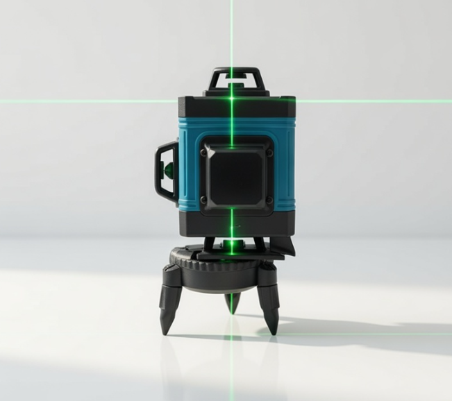 Лазерный уровень Laser Level 4D/16 линий в кейсе BLUE - Фото 1 Лазерный уровень Laser Level 4D/16 линий в кейсе BLUE - изображение 1