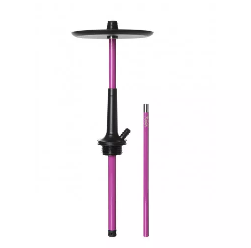 Кальян Tiaga Hookah IRIS Pink 60см розовый из нержавеющей стали с диффузором на уплотнителе - изображение 5
