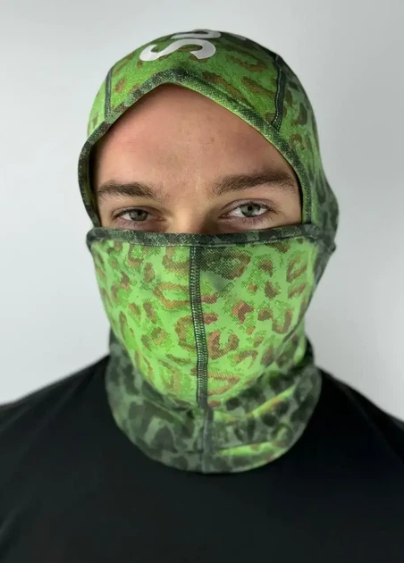 Балаклава Supreme, меняющая цвет при нагревании, камуфляжного цвета. - изображение 2