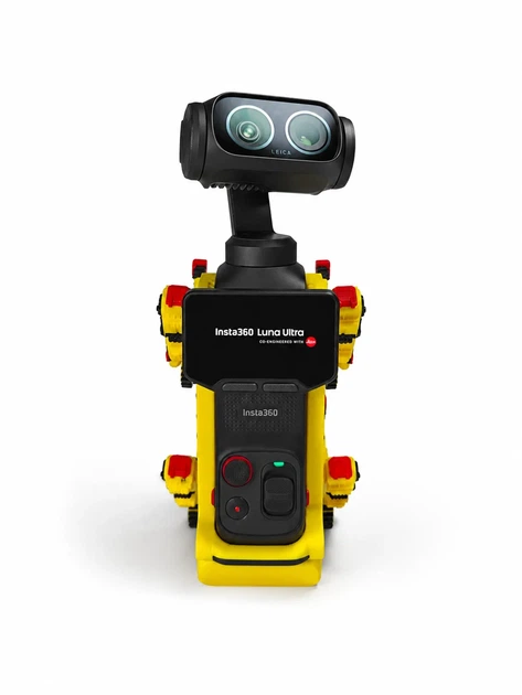 Дизайнерський чохол-підставка для екшн-камери Insta360 (3D-друк) - Фото 2 Дизайнерський чохол-підставка для екшн-камери Insta360 (3D-друк) - изображение 2