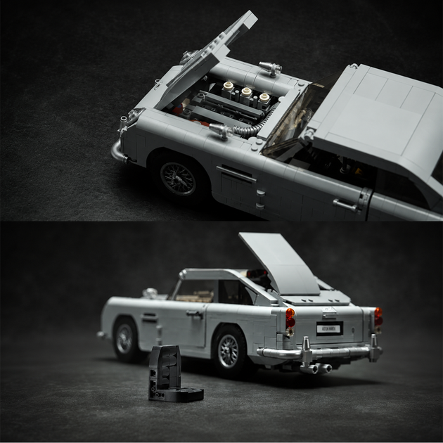 Конструктор Aston Martin DB5 Джеймса Бонда, 1439 деталей, коллекционная модель, 10262 - изображение 7