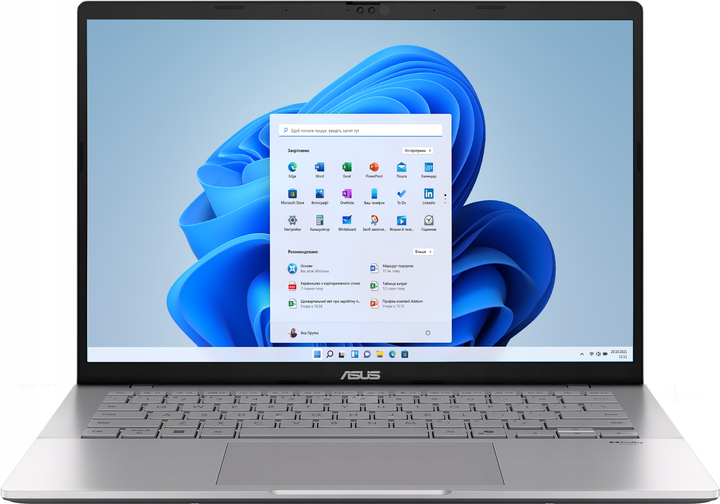 Ноутбук ASUS Vivobook S14 M3407GA-SF013W Cool Silver - Фото 1 Ноутбук ASUS Vivobook S14 M3407GA-SF013W Cool Silver - зображення 1