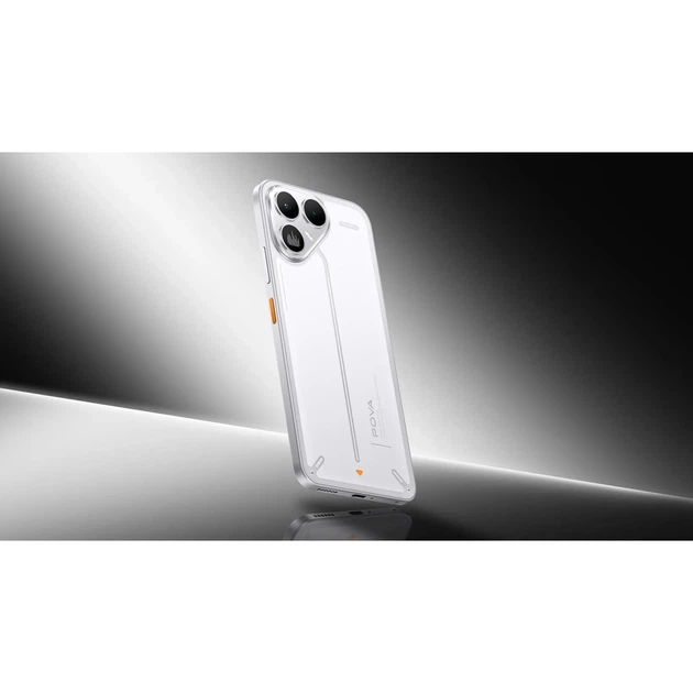 Мобільний телефон Tecno POVA 8 8/128Gb Arc White (4894947132292) - Фото 10 Мобільний телефон Tecno POVA 8 8/128Gb Arc White (4894947132292) - изображение 10