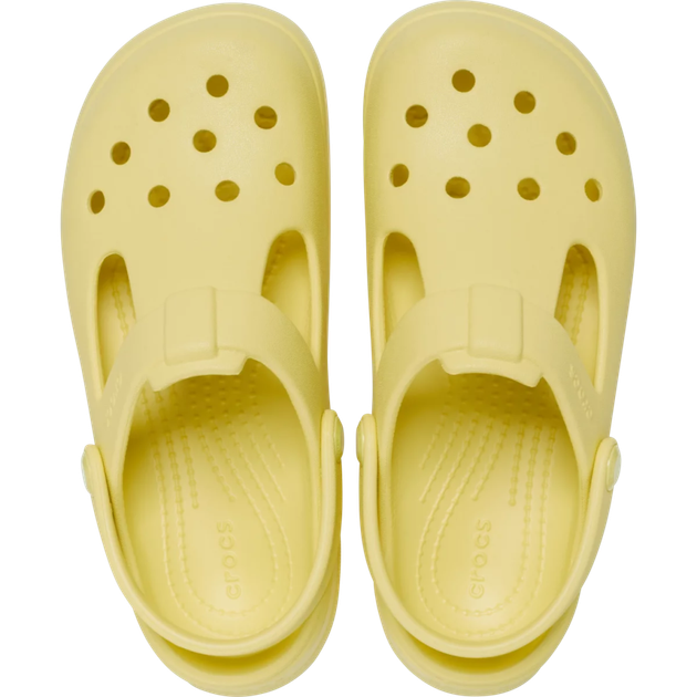 Дитячі крокси для дівчинки Crocs Classic Mary Jane Clog Daylily Yellow (32/33, жовтий) - Фото 4 Дитячі крокси для дівчинки Crocs Classic Mary Jane Clog Daylily Yellow (32/33, жовтий) - изображение 4