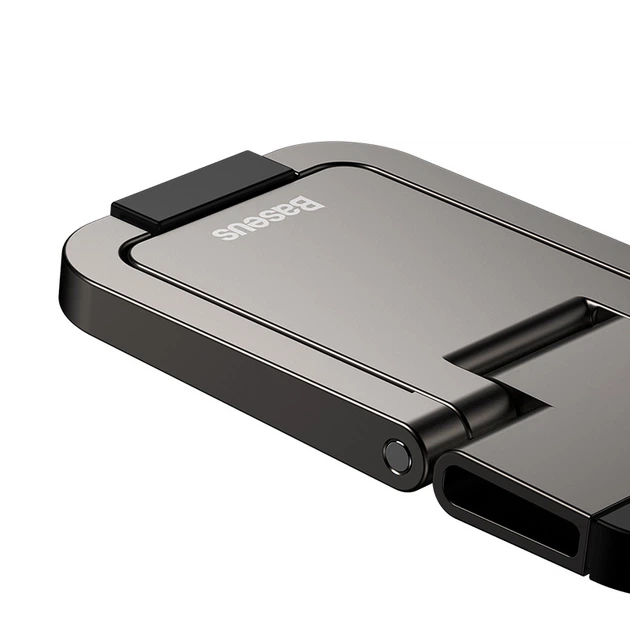 Держатель для ноутбука Baseus Slim Laptop Kickstand 2 шт Серый (LUZC000013) - изображение 8