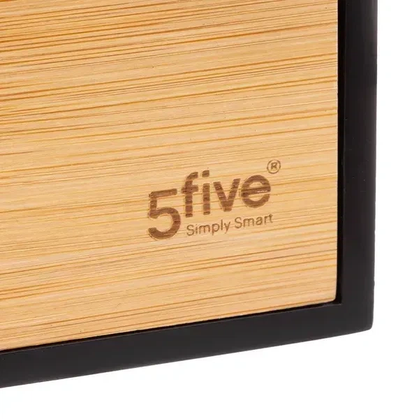 Настольный органайзер Bava с 3 ящиками 5five Simply Smart, 32×25×16 см, в черном и натуральном цветах - Фото 3 Настольный органайзер Bava с 3 ящиками 5five Simply Smart, 32×25×16 см, в черном и натуральном цветах - изображение 3
