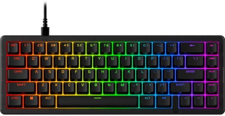 Клавіатура дротова HyperX Origins 2 Pro 65 RGB USB Black (BN7S3AA#ABA) - Фото 1 Клавіатура дротова HyperX Origins 2 Pro 65 RGB USB Black (BN7S3AA#ABA) - зображення 1