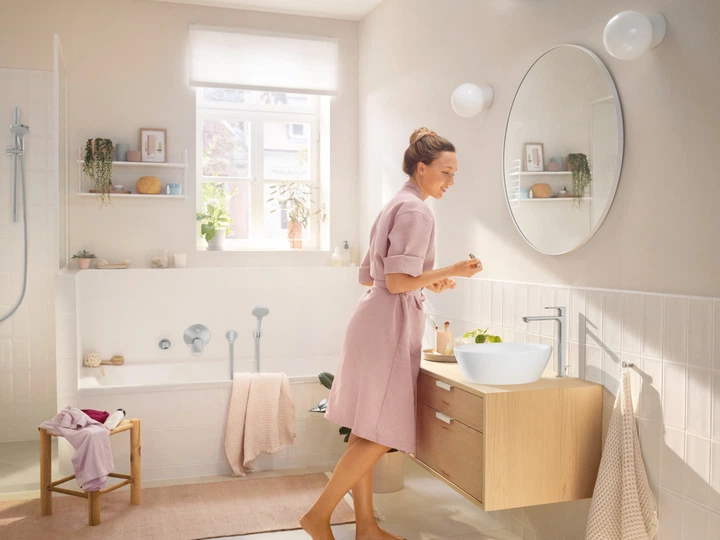 Змішувач для раковини HANSGROHE Rebris S 240 72580000 з донним клапаном - зображення 8