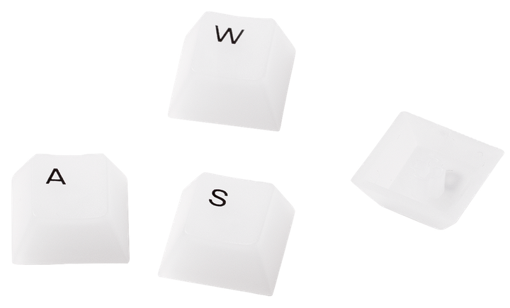 Klawisze Glorious Polychrom MX Keycaps Transparent-White (GLO-KC-POLY-RGB) - Zdjęcie 2 Klawisze Glorious Polychrom MX Keycaps Transparent-White (GLO-KC-POLY-RGB) - obraz 2