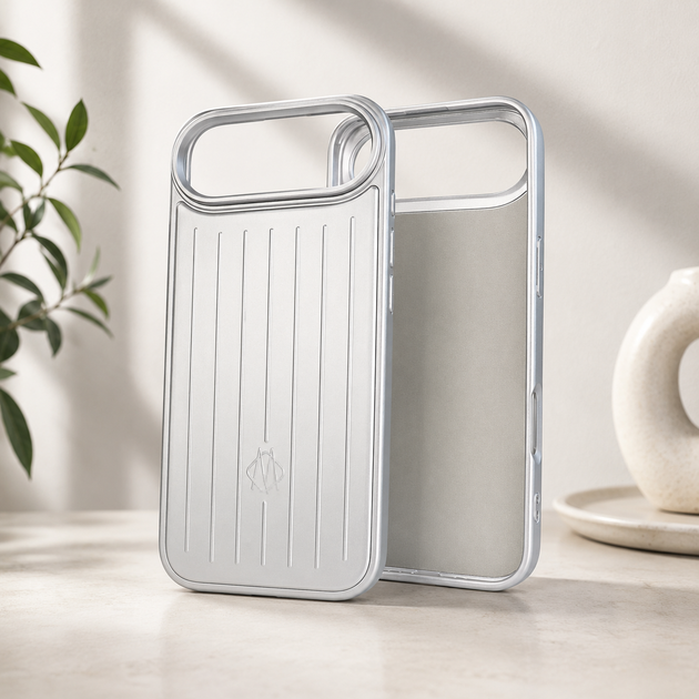 Противоударный чехол Rimova Case для iPhone 17 Pro с MagSafe пылезащищенный влагозащищенный серебряный - изображение 2