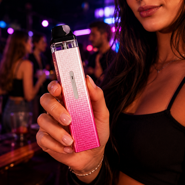 Pod-система Vaporesso XROS Mini Kit Sakura Pink многоразовая электронная сигарета Вапорессо Х-Рос Мини Розавая 1000мАч - Фото 4 Pod-система Vaporesso XROS Mini Kit Sakura Pink многоразовая электронная сигарета Вапорессо Х-Рос Мини Розавая 1000мАч - изображение 4