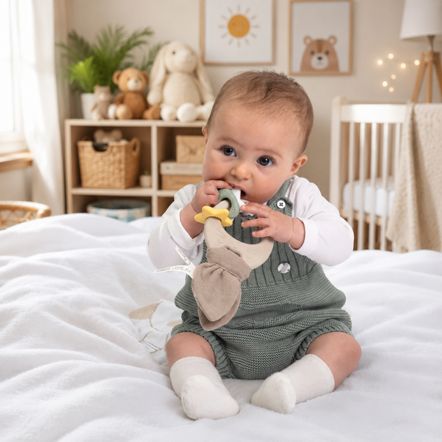 Прорезыватель для зубов Chicco "Зайчонок DouDou" (12204.00) - Фото 2 Прорезыватель для зубов Chicco "Зайчонок DouDou" (12204.00) - изображение 2