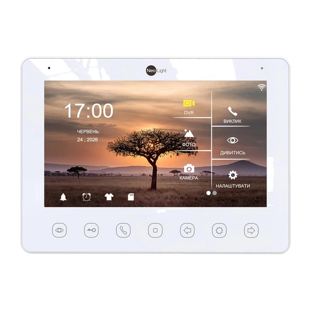 Видеодомофон Neolight KAPPA+ HD White, датчик движения - изображение 2