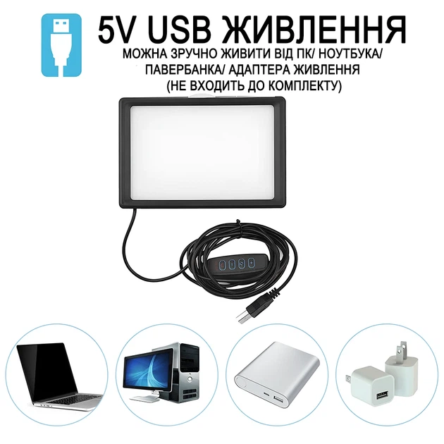Светодиодный комплект освещения Andoer VLK-03 постоянный свет с штативом и цветными фильтрами черный - изображение 8