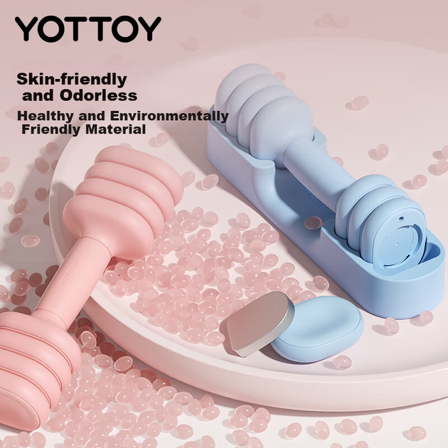 Гантель Yottoy разборная с обрезиненным покрытием 2 кг, для домашнего фитнеса, черная - изображение 4