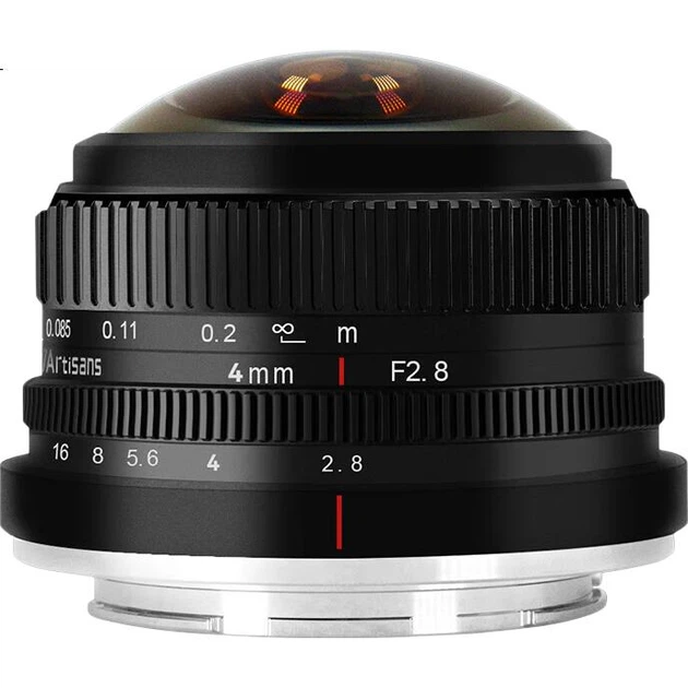 Объектив Qigongjiang для Sony, байонет E, 4 мм F2.8, «рыбий глаз» 225°, для дронов и камер A7M4 ZV-E10 II, A7C2, черный - Фото 3 Объектив Qigongjiang для Sony, байонет E, 4 мм F2.8, «рыбий глаз» 225°, для дронов и камер A7M4 ZV-E10 II, A7C2, черный - изображение 3