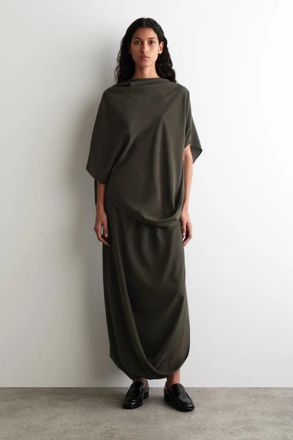 Блуза жіноча COS hooded silk top 1303547001 M - изображение 2