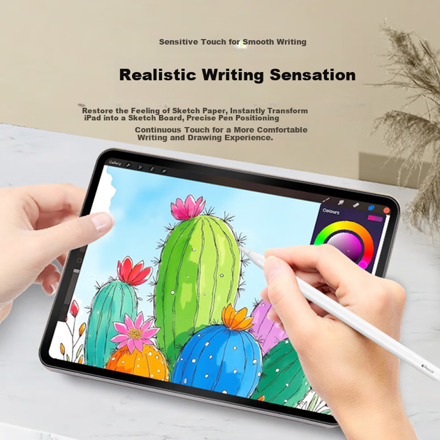Пленка защитная Mofawu для iPad Air 7 2025 и Air 6 13 дюймов, матовая магнитная съемная - изображение 6
