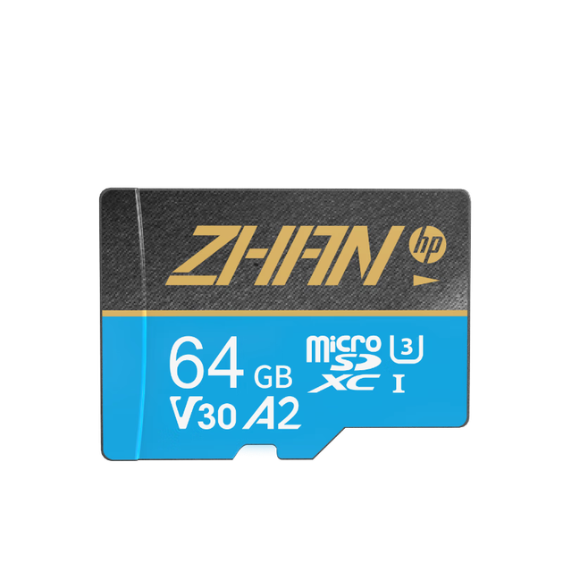 Карта памяти HP TF MicroSD 64 ГБ, совместимая с экшн-камерой дрона DJI Pocket 3 Action 4, а также карта памяти Hishow 360 U3A2V30. - изображение 6