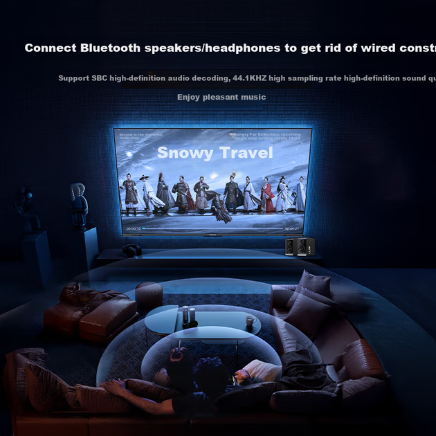 Мережевий адаптер Pisen Bluetooth 5.4 / USB - зображення 2