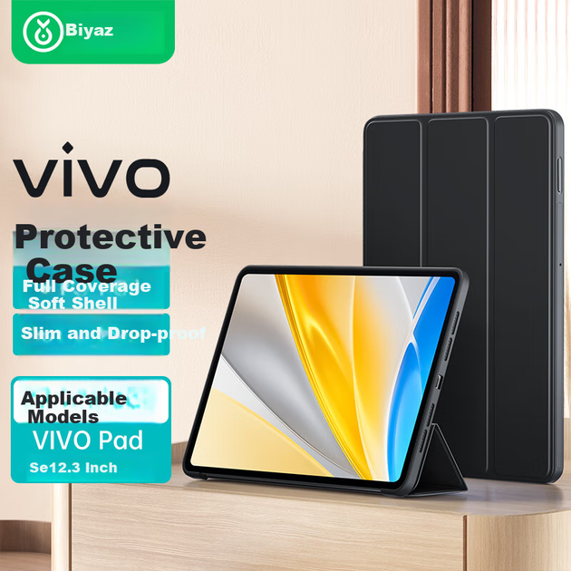 Чохол для планшета vivo Pad SE 12.3 Biaze PB572 Black - Фото 4 Чохол для планшета vivo Pad SE 12.3 Biaze PB572 Black - зображення 4