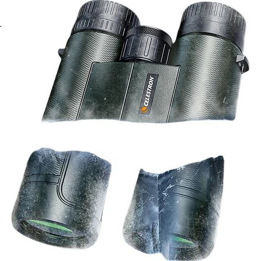Бінокль Celestron Nature 10x42 для нічного бачення з азотним наповнювачем, водонепроникний, зелений, ширококутний, для концертів, з адаптером для смартфона - зображення 3