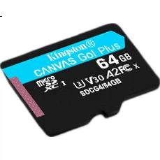 Карта памяти Kingston microSD 64 ГБ U3 V30 A2 для дронов и камер - изображение 3