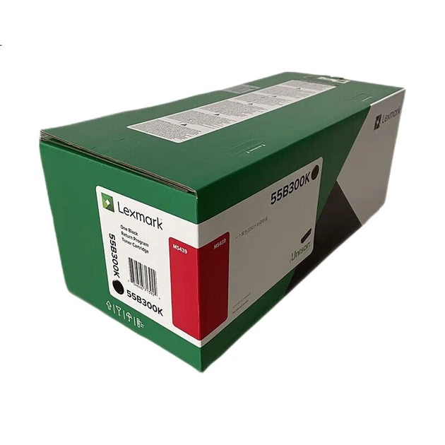 Тонер-картридж Lexmark 55B300K Black - Фото 3 Тонер-картридж Lexmark 55B300K Black - изображение 3