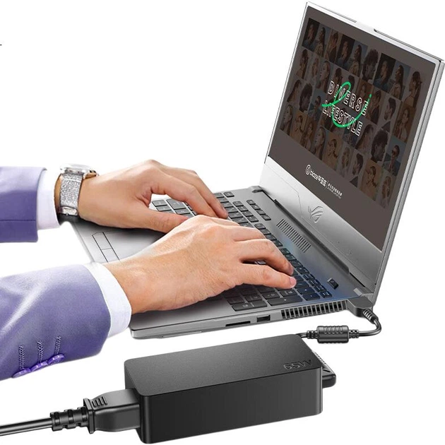 Блок живлення BIAZE для ноутбуків Lenovo ThinkPad 20В 3.25А, 65 Вт, квадратний роз'єм - зображення 2
