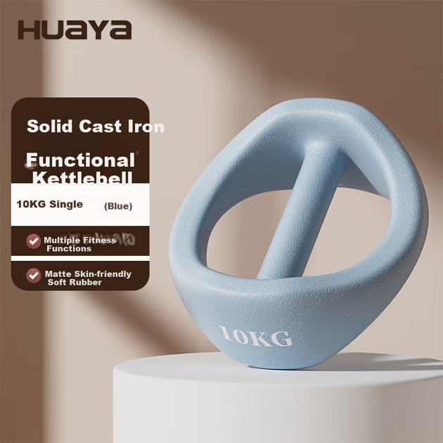 Гантель HUAYA 10 кг, синя - зображення 2