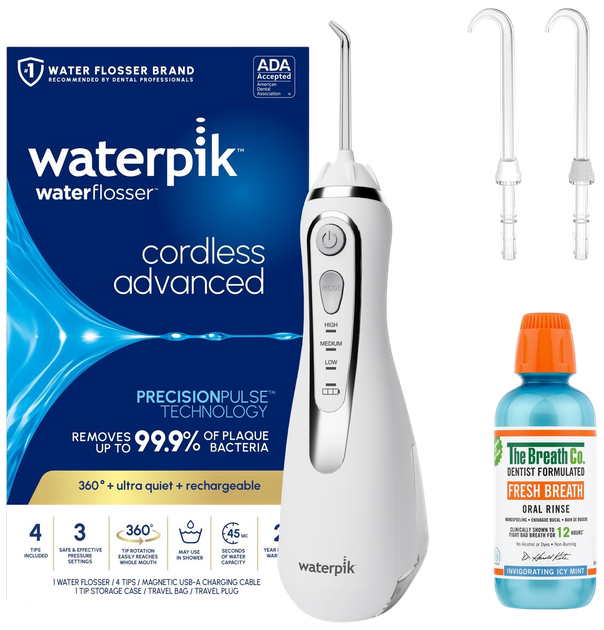 Іригатор Waterpik WP580+2XDT100 - Фото 1 Іригатор Waterpik WP580+2XDT100 - зображення 1