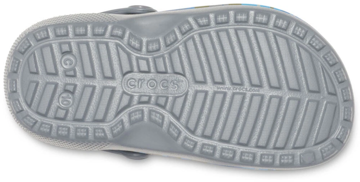 Дитячі крокси для хлопчика Crocs Classic Lined Printed Blue/Multi (27/28, синій) - Фото 5 Дитячі крокси для хлопчика Crocs Classic Lined Printed Blue/Multi (27/28, синій) - изображение 5