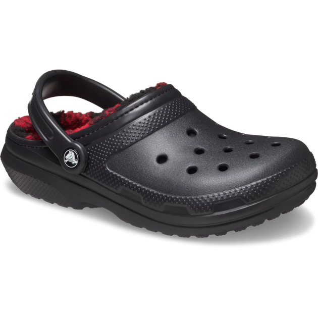 Дитячі крокси для хлопчика Crocs Classic Lined Buffalo Check Clog Black (27/28, чорний) - Фото 2 Дитячі крокси для хлопчика Crocs Classic Lined Buffalo Check Clog Black (27/28, чорний) - изображение 2