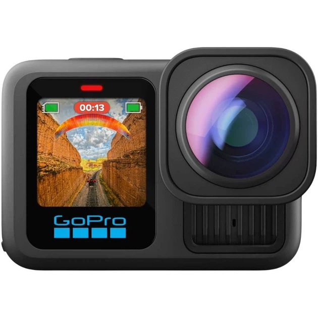 Экшн-камера GoPro HERO13 Black Ultra Wide Edition (CHDRB-133-RW) - Фото 1 Экшн-камера GoPro HERO13 Black Ultra Wide Edition (CHDRB-133-RW) - изображение 1