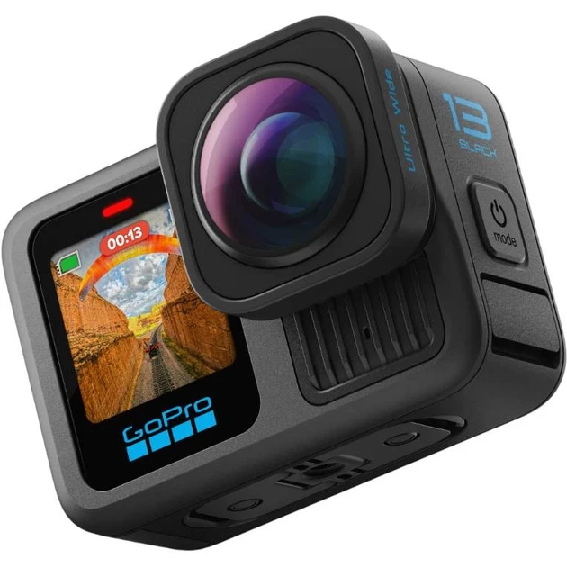 Экшн-камера GoPro HERO13 Black Ultra Wide Edition (CHDRB-133-RW) - Фото 3 Экшн-камера GoPro HERO13 Black Ultra Wide Edition (CHDRB-133-RW) - изображение 3