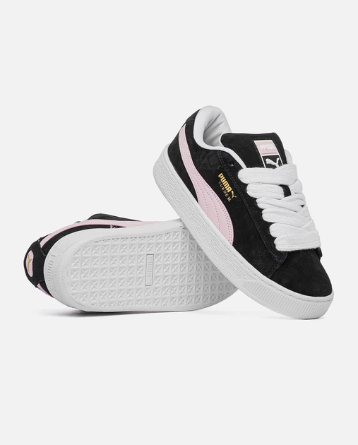 Кросівки Puma Suede XL Black Pink 37 - Фото 5 Кросівки Puma Suede XL Black Pink 37 - зображення 5