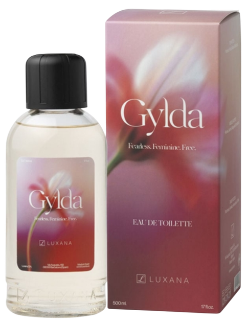 Woda toaletowa damska Luxana Gylda 500 ml (8414152108019) - Zdjęcie 1 Woda toaletowa damska Luxana Gylda 500 ml (8414152108019) - obraz 1