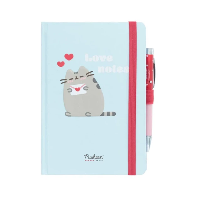 Зошит + Ручка-ліхтарик Pusheen Purrfect Love (CPA5008) - Фото 1 Зошит + Ручка-ліхтарик Pusheen Purrfect Love (CPA5008) - зображення 1